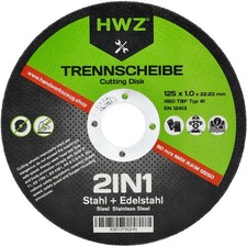 10 Stk Trennscheiben 125 x 1,0