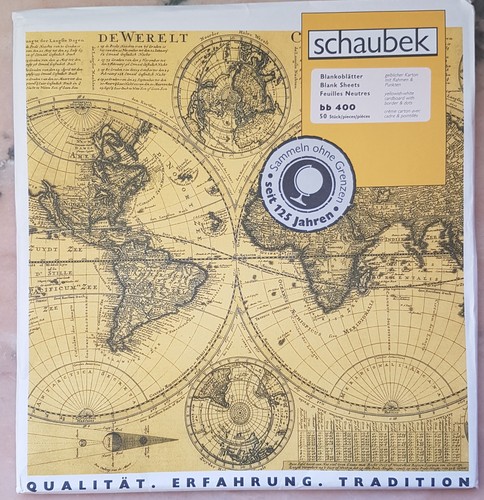 Schaubek blankoblätter 400 - schaubek, bb