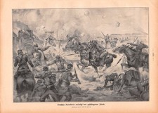 Deutsche Kavallerie verfolgt