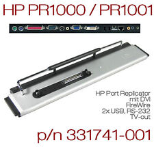 HP COMPAQ PORT REPLICATOR PR1000 PR1001 NC4010 NC6000 NC8000 EVO N800 331741-001