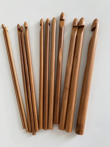 Häkelnadeln set holz - häkelnadeln,
