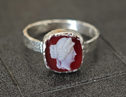 Ring silber handarbeit - ring,