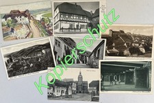 Wettin * 7 AK  * Saalekreis *  Burg * Gasthaus "Preußischer Hof" * 1912-1940
