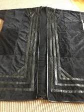 Mantel aus Velourleder Mit