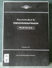 Reparaturanleitung Wartburg 311 Ausgabe 1960 - Kopie