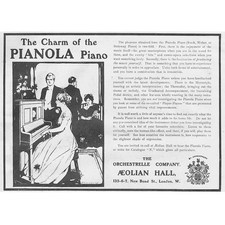 THE ORCHESTRELLE CO Pianola