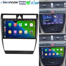 Apple Carplay Android 15 Autoradio GPS Navi DSP Für Audi A6 4B2 4B5 C5 1997-2005