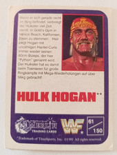 WWF Wrestling Sammelkarte Nr