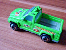 Pick Up Truck , hellgrün , Burger King, Matchbox, Sammlungsauflösung, gebraucht