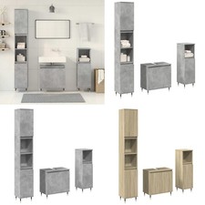 Tlg badmöbel set - 3-tlg, badmöbel-set