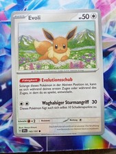 Pokemon karte evoli - karte, deutsch