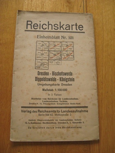 Alte landkarte reichskarte - reichskarte, nr