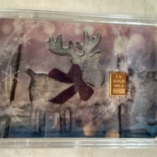 Goldbarren 1 g - Geschenk