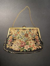 Antike Petit-Point-Handtasche