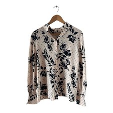 Silk bluse seide - h&m, gr