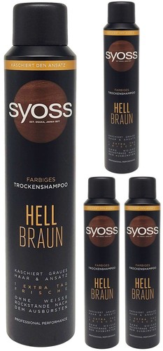 Syoss hellbraun 200ml - 4x, |