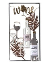 Wanddeko, Wandbild WINE mit