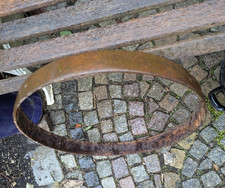 Massiv Radring Gartendeko