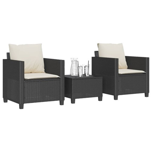 Tlg poly rattan - 3-tlg.,