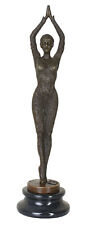 Antik Bronze Figur Art Deco