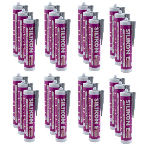 24x silikon grau 310ml - silikon,