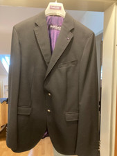 Sakko Herren, Schwarz, Purple Label by Benvenuto, Gr. 25, Modern, Sehr Schick
