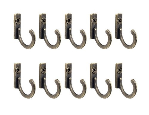 10x set vintage wandhaken mit - vintage,