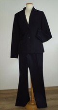 Anzug, schwarz,  Gr. 38, Klassischer Schnitt