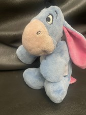 Nicotoy Disney i-Aah Esel Winnie Pooh Plüsch Stofftier  Blau Pu der Bär Puuh   D