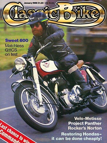 Matchless g11cs cb450 black - g11cs,