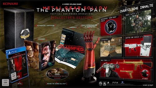 Konami metal gear solid - metal, v: