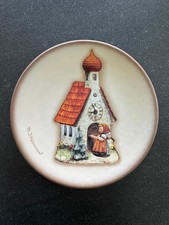 M.J. Hummel Goebel Miniaturteller Bergkirchlein Hum 886