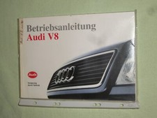 Betriebsanleitung Audi V8 D11