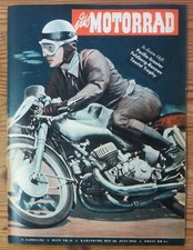 Das Motorrad 13/1952 Parilla 125 3M Turismo, Jurisch-Bremsen, Tourist Trophy 52