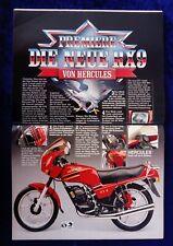Hercules RX 9 Original Werbung 1982