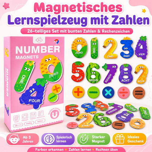 Magnetisches lernspielzeug - magnetisches,