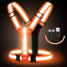 LED Lauflicht Leuchtweste