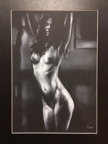 Originale aktzeichnung nude - originale, „nude