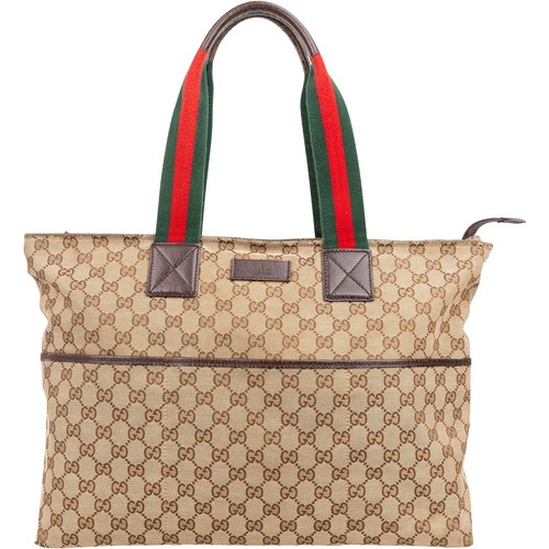 Gucci monogram canvas web - monogram, gg
