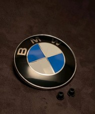 BMW Emblem 82mm Logo Blau