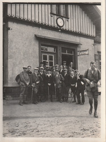 Vintage foto studenten - vintage,