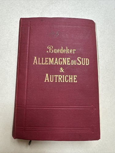 Baedeker allemagne sud - allemagne,