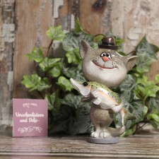 GILDE Deko-Figur Katze