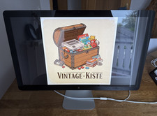 Apple Thunderbolt 27-Zoll 2560x1440 IPS LED Monitor - Silber (MC914ZM/B) mit OVP