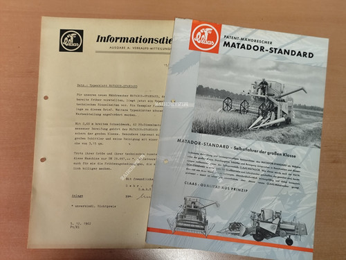 Claas matador standard - claas,
