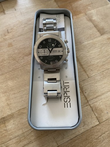 Esprit edelstahl chronograph - esprit,