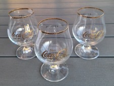 3x Coca Cola Schwenker Gläser