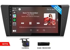 DAB+ E90X7 Autoradio Android 14 Navi CarPlay DSP Für BMW 3er E90 E91 E92 E93 M3