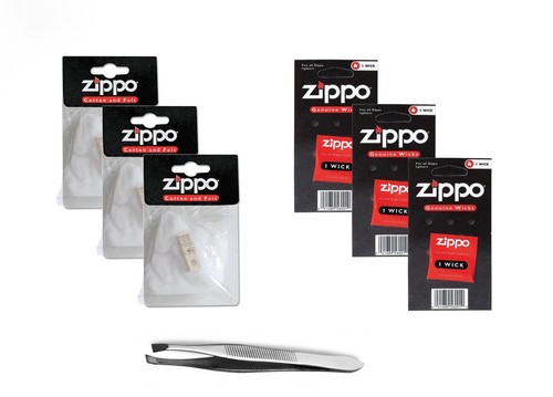Zippo zubehör set - 6:, 3x