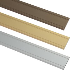 Gedotec Übergangsprofil Superflach selbstklebend Alu Bodenprofil Leiste Kleben